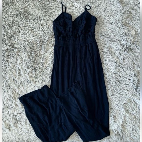 Navy blue jumpsuit - Picture 2 of 2